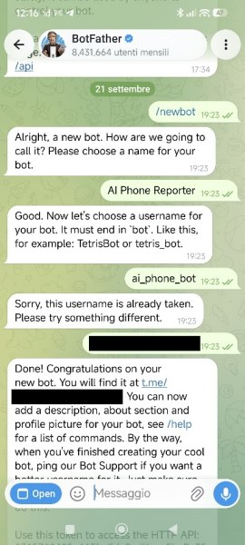 BotFather Telegram