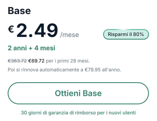 expressvpn offerta