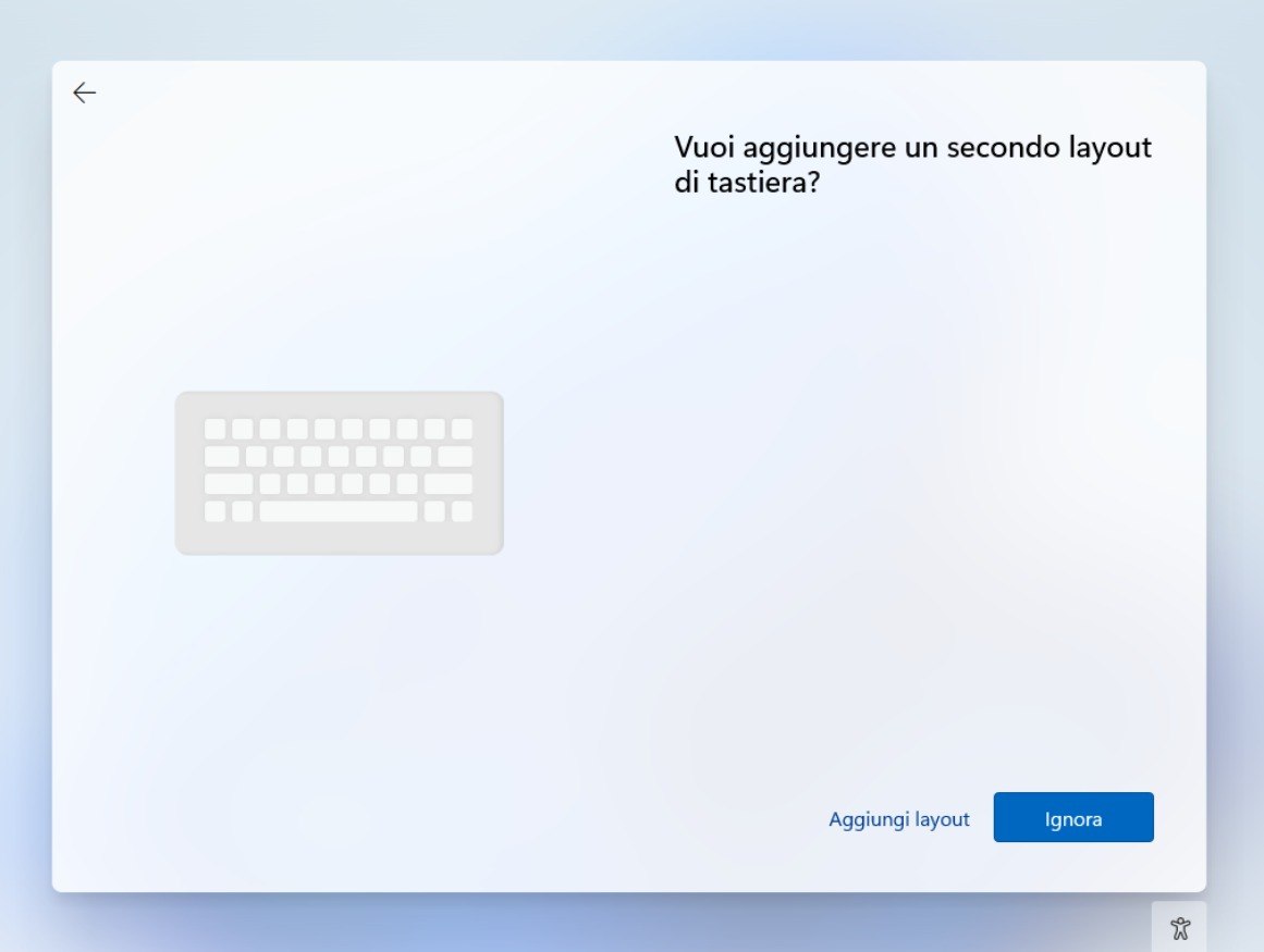 Layout tastiera alternativo