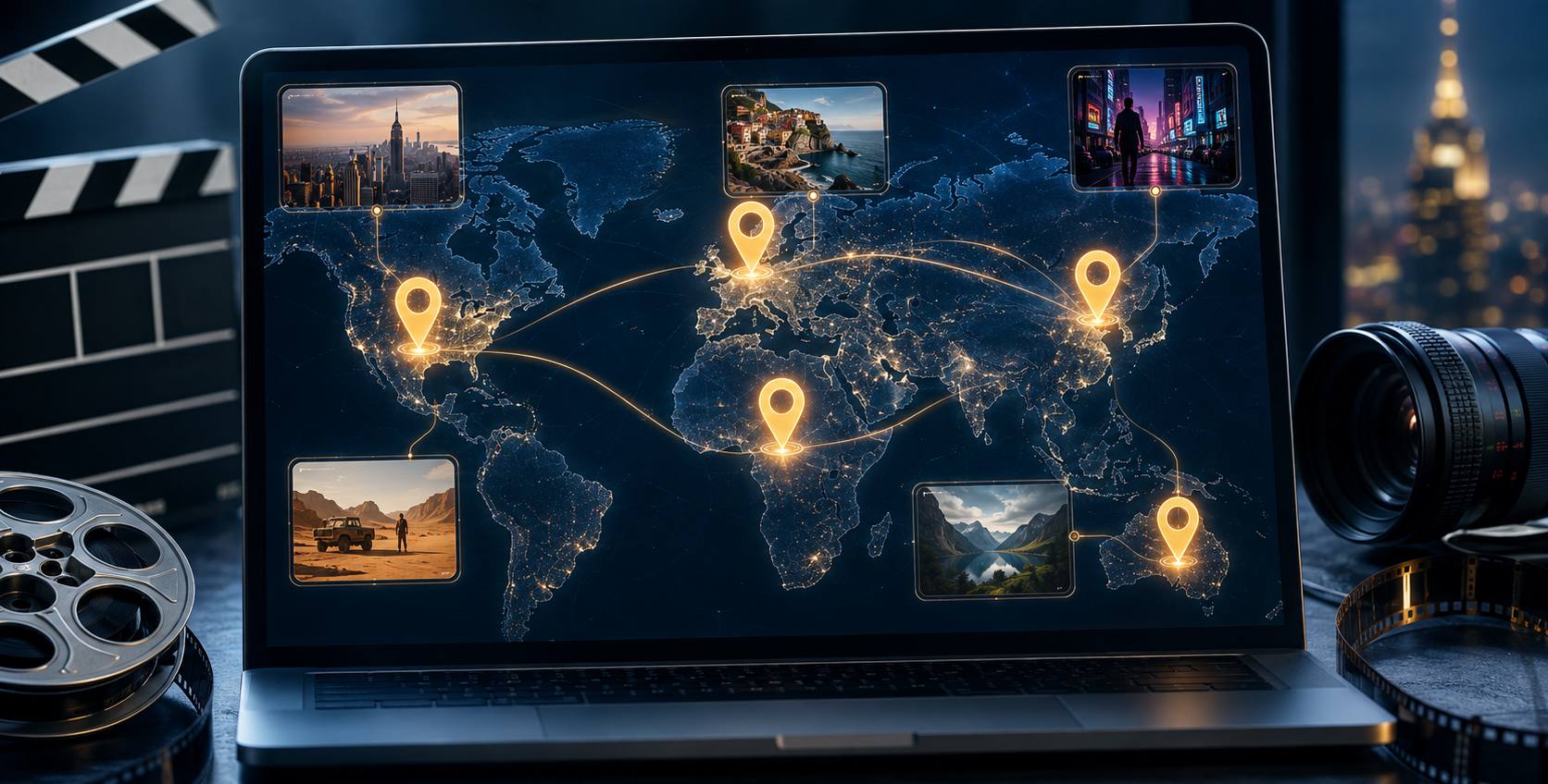 Anteprima: Movie Scene Map ti mostra dove sono stati girati film e serie: come funziona