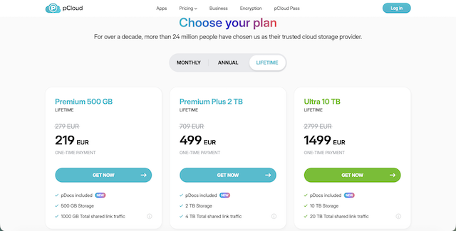 pcloud offerta