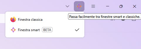 Modalità Smart Window Firefox