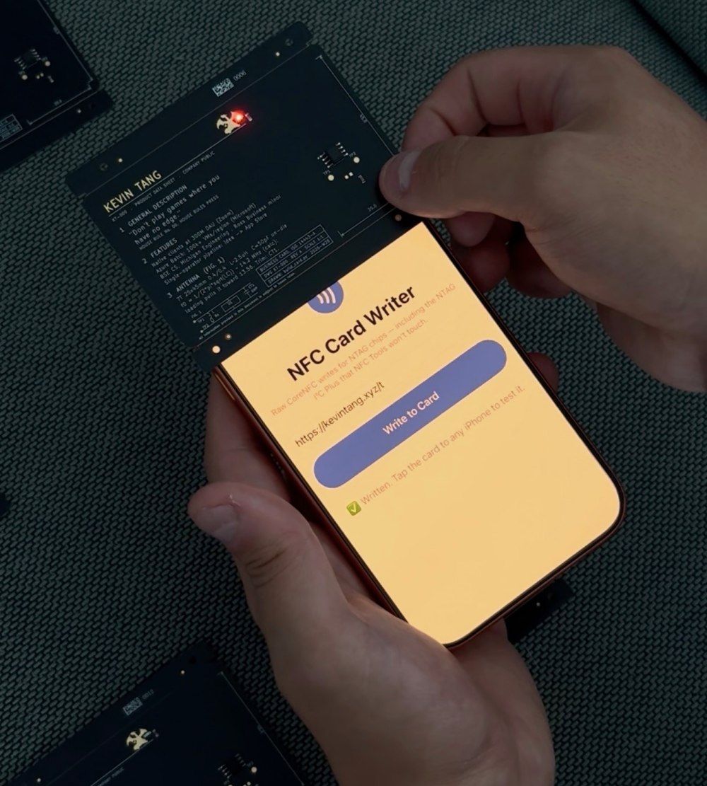 Alimentazione chip NFC da smartphone