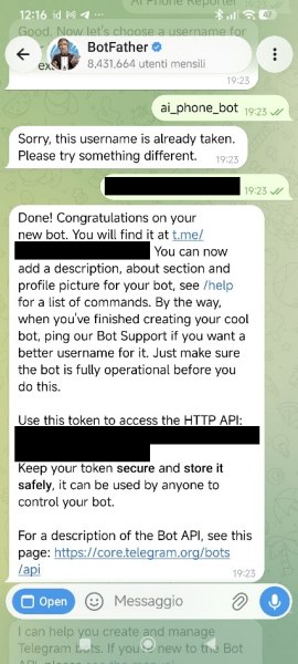 Token API Bot Telegram
