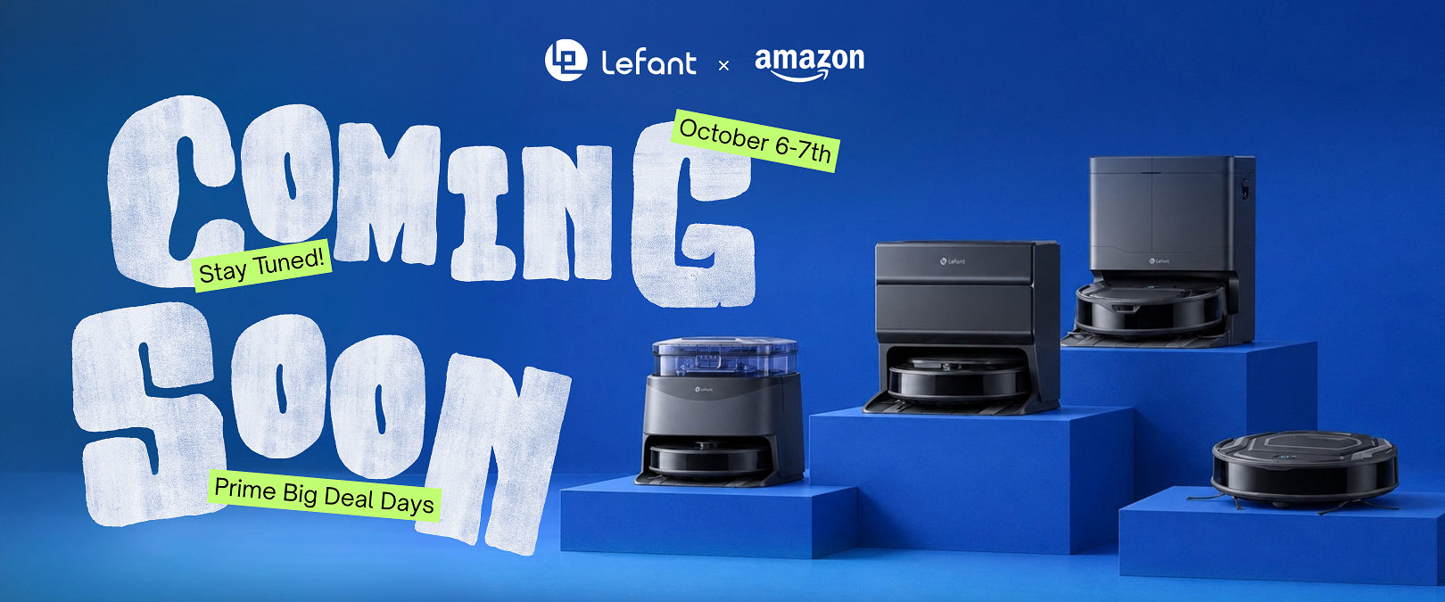Festa delle Offerte Prime Amazon: Lefant anticipa gli sconti sui robot pavimenti