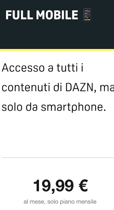 dazn full mobile