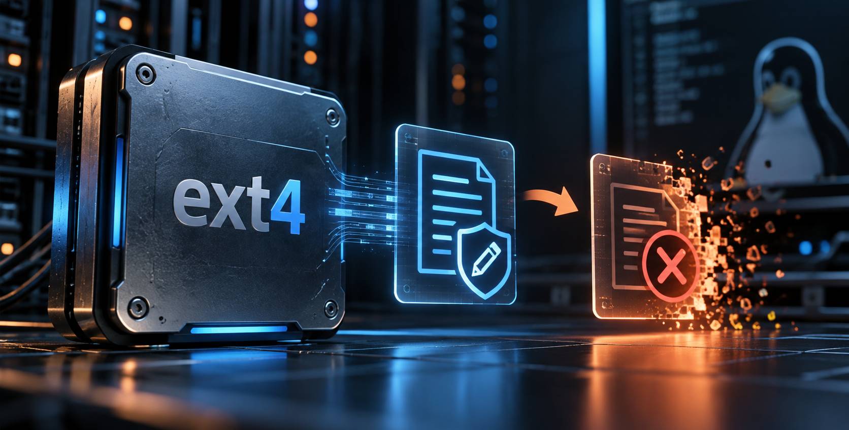 Anteprima: Ext4 abbandona una modalità journal: cosa cambia per gli utenti Linux