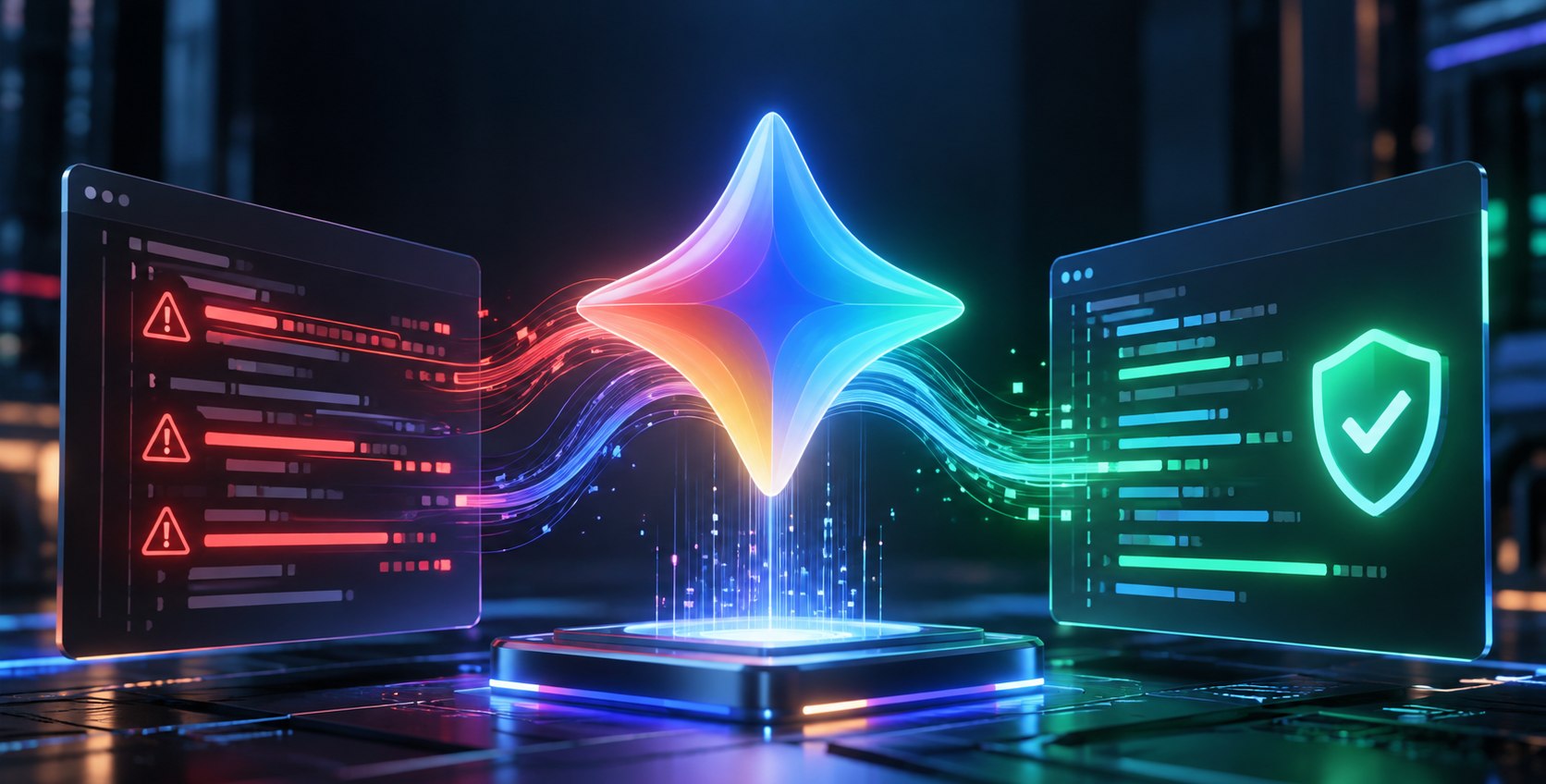 Copertina: Google Gemini 4 Argon trova falle di sicurezza e le corregge da solo