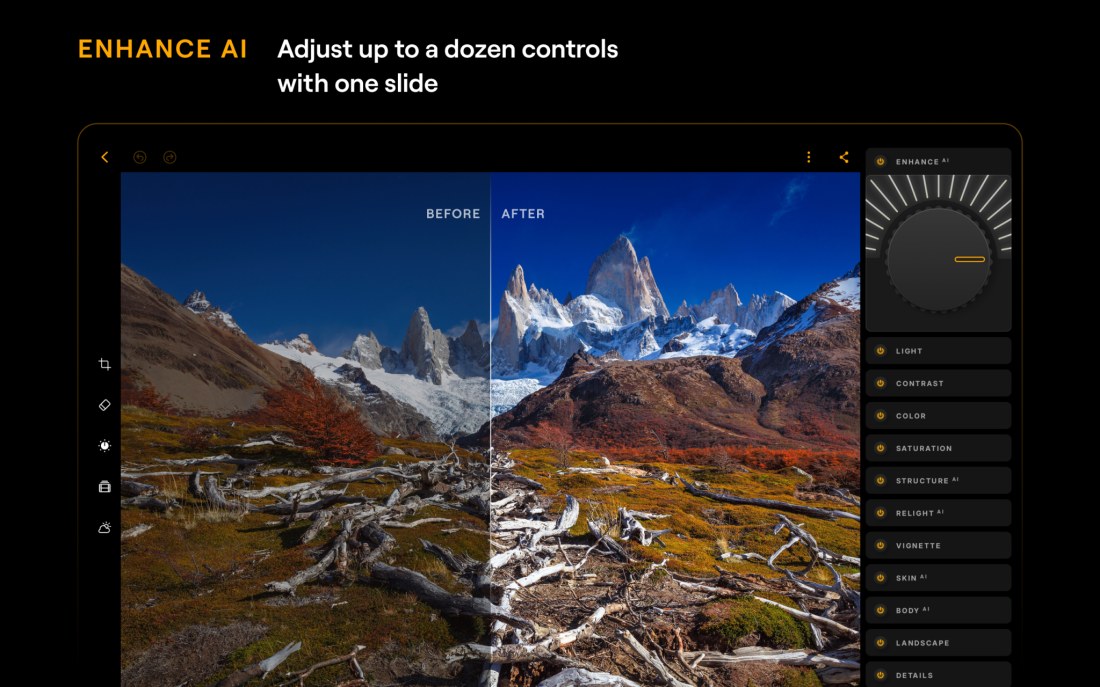 Luminar desktop Android