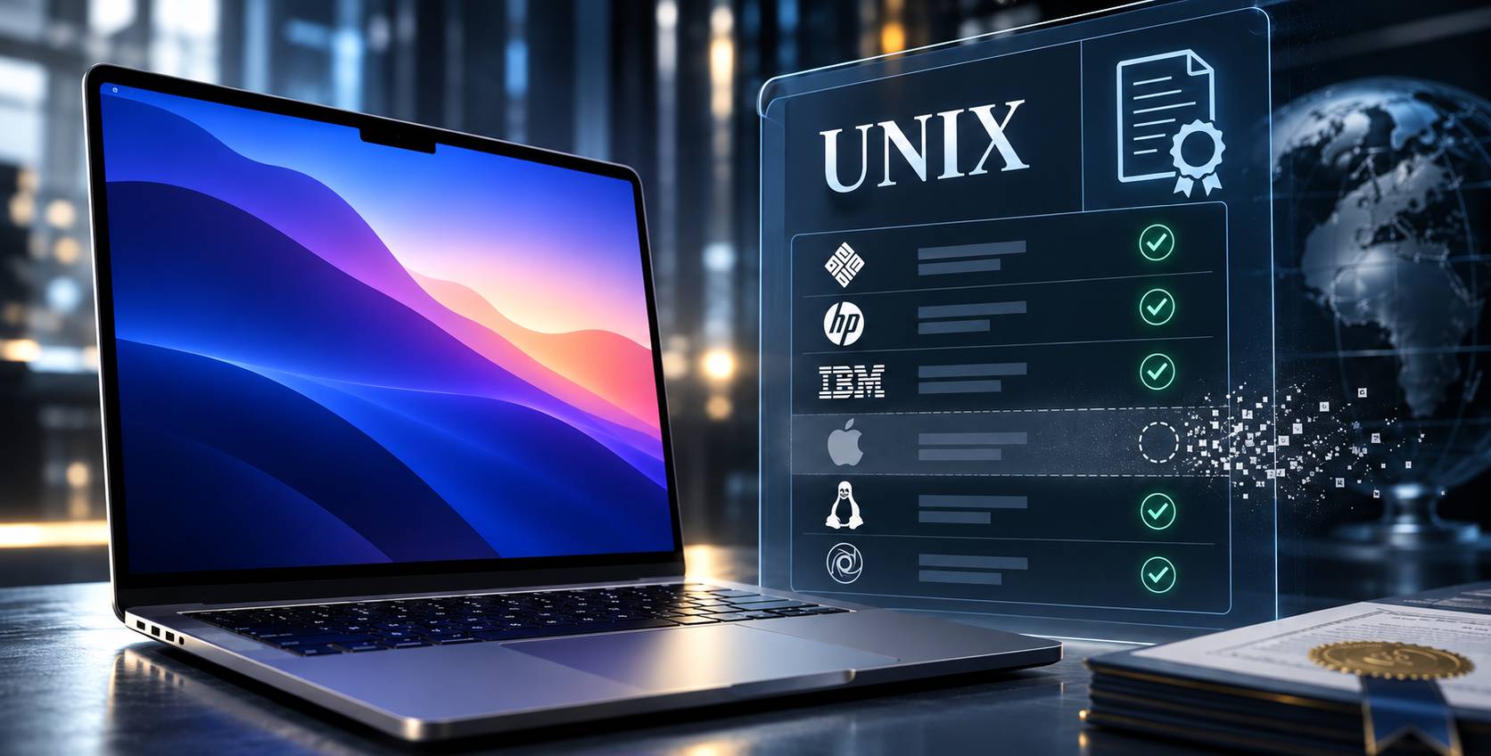 Anteprima: macOS scompare dal registro ufficiale UNIX: Apple perde la certificazione?