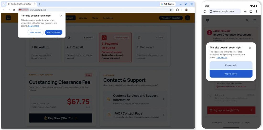Protezione avanzata navigazione sicura Google Chrome