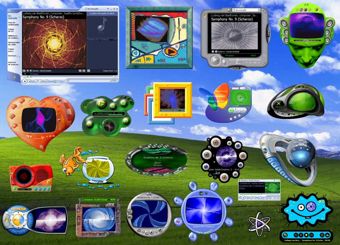 Skin Windows Media Player Legacy