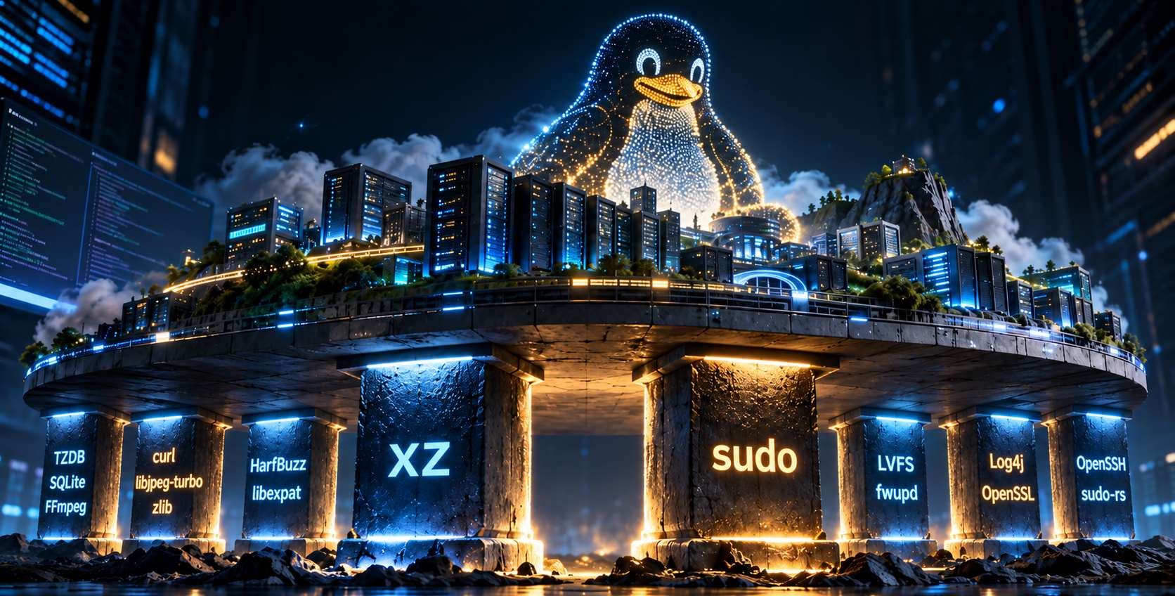 Chi tiene in piedi Linux? Analizzati xz, sudo e altri 21 progetti