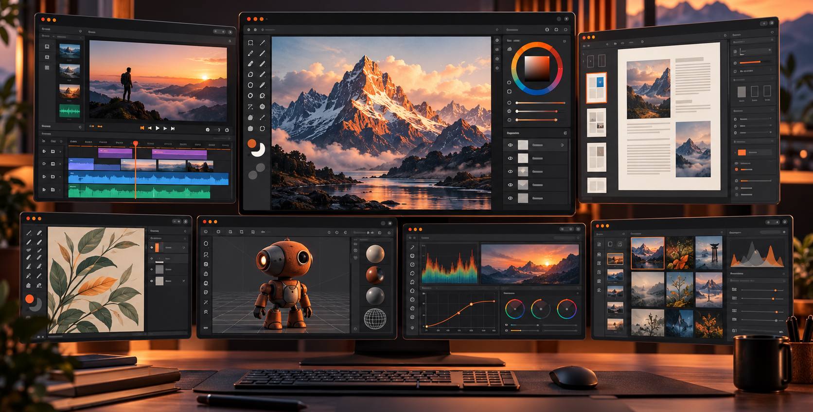 Photoshop, Premiere e Acrobat senza Adobe: sette app open source native in Rust