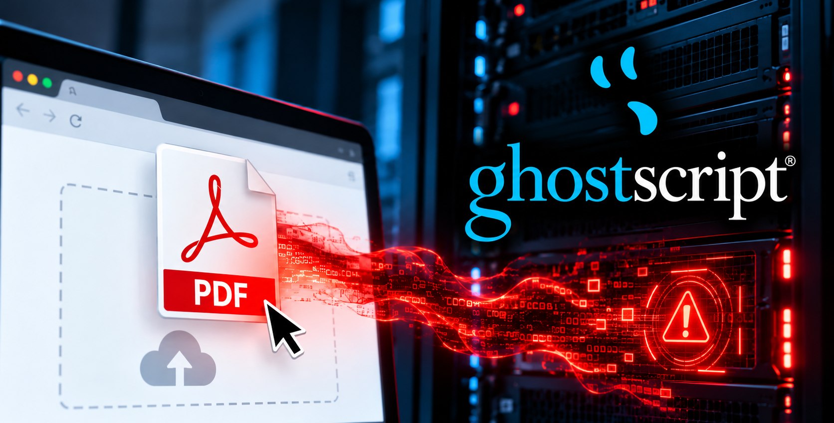 Un PDF caricato sul sito può compromettere il server: falla critica in Ghostscript