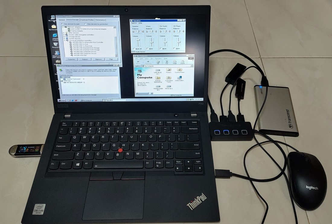 Driver Windows 98 per USB 4 e Thunderbolt