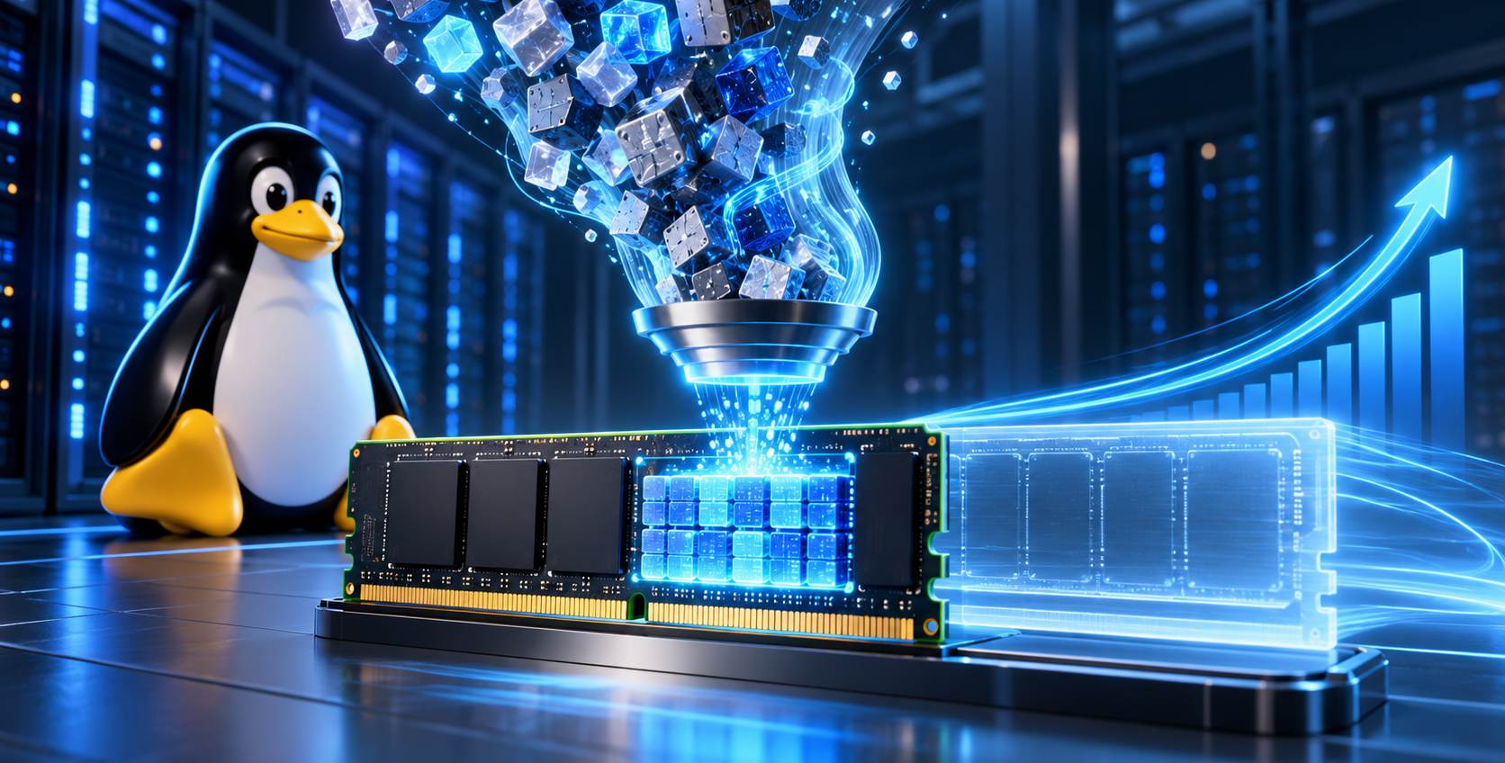 Anteprima: Linux cambia ZRAM: più memoria disponibile e prestazioni migliori
