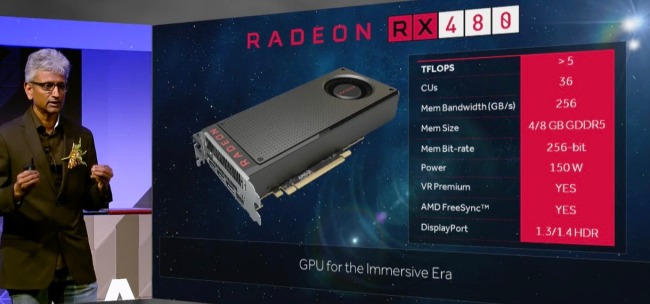 AMD affila le armi con la nuova Radeon RX 480