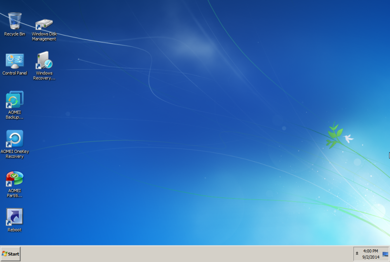 Disco di avvio Windows: come crearlo con AOMEI PE Builder