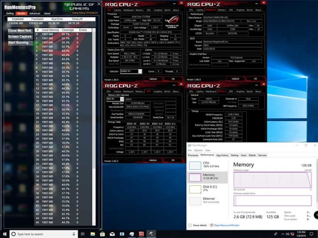 ASUS aggiorna le sue schede madri Z390 per supportare i moduli RAM DDR4 da 32 GB