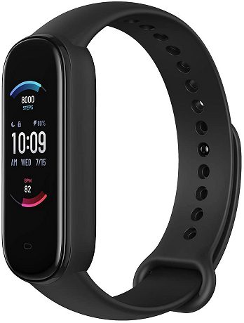 Amazfit Band 5, nuova smartband con supporto Alexa, sensore SpO2 e cardiofrequenzimetro migliorato