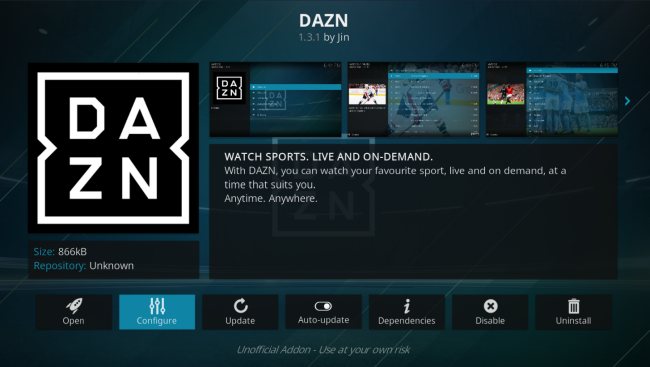 DAZN problemi superabili con alcuni accorgimenti