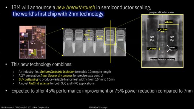IBM presenta il primo chip a 2 nm: più potenza, minori consumi energetici