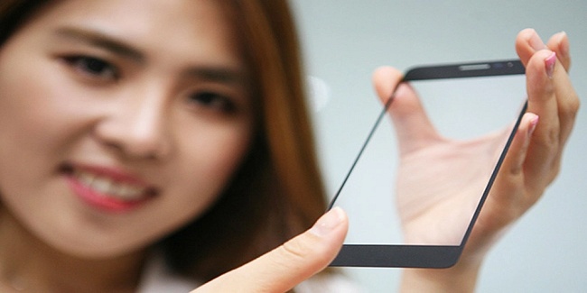 LG, lettore di impronte digitali sotto il display