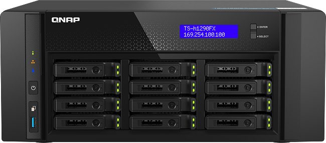 Il primo NAS All Flash U.2 è QNAP TS-h1290FX: prestazioni ai massimi livelli, ingombro e rumore ridotti ai minimi termini
