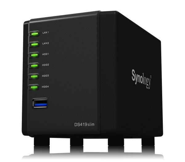 NAS Synology veloce, capiente e ultracompatto: ecco DS419slim
