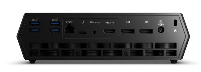 Mini PC Intel NUC 12 Enthusiast Serpent Canyon con una GPU Arc A770M e 16 GB di VRAM