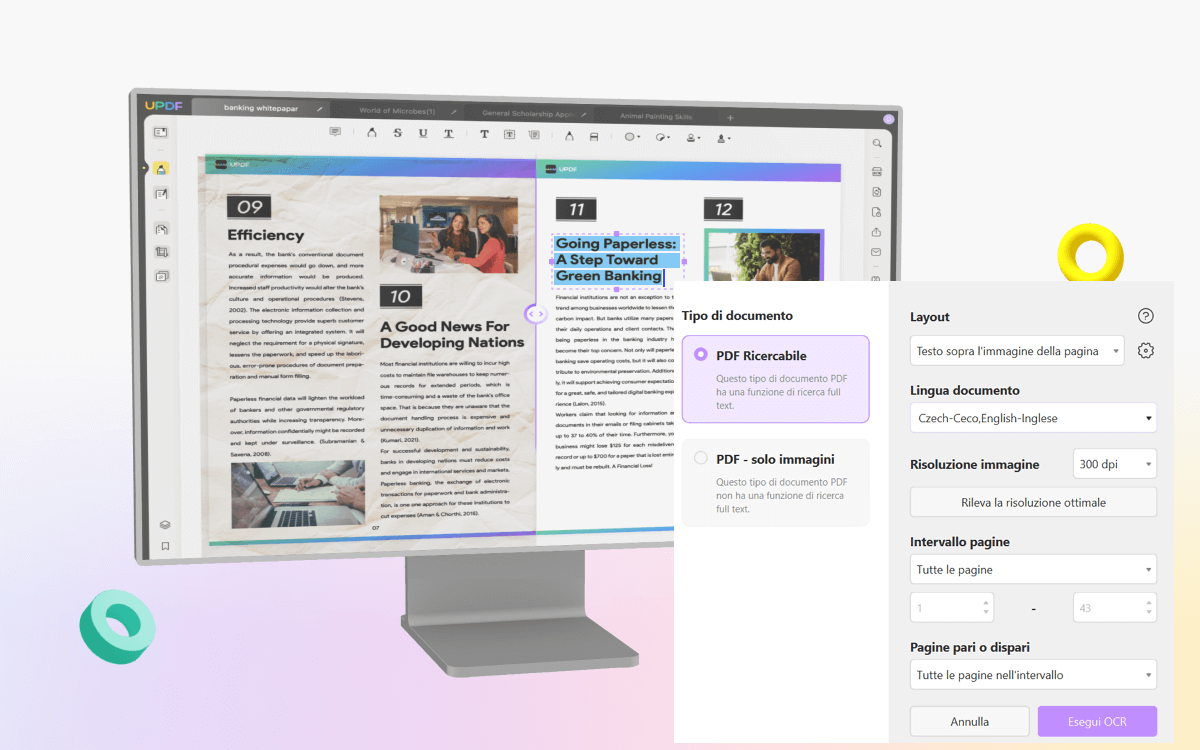 Modificare e sincronizzare PDF tra tutti i dispositivi con UPDF PDF Editor (sconto 50%)