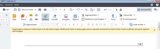 OCR, ABBYY FineReader per riconoscere testo da scanner o da file PDF