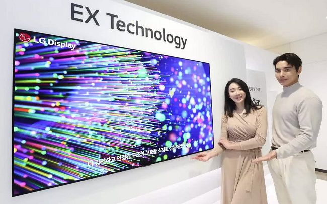 LG Display presenta OLED.EX, nuova tecnologia per i TV dell'azienda