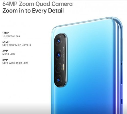 Oppo Reno Pro 3 in versione internazionale: caratteristiche e prezzo