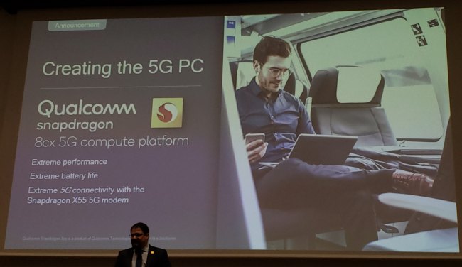 Lenovo prepara il suo primo portatile con processore Snapdragon 8cx e connettività 5G