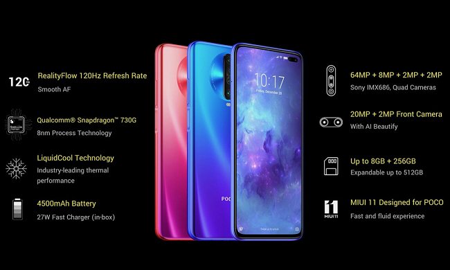 Xiaomi annuncia POCO X2: smartphone di alto livello a prezzo contenuto