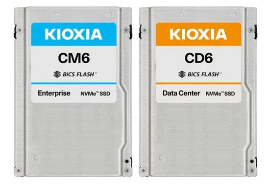 Kioxia presenta i nuovi SSD PCIe 4.0: trasferiscono fino a 6,9 GB/s