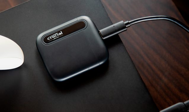 Crucial presenta un SSD X6 portatile da 4 TB di capienza con interfaccia USB 3.2 Gen.2