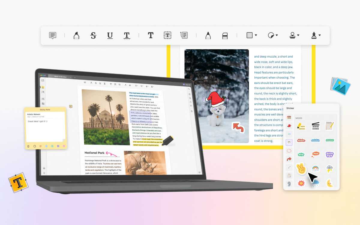 Modificare e sincronizzare PDF tra tutti i dispositivi con UPDF PDF Editor (sconto 50%)