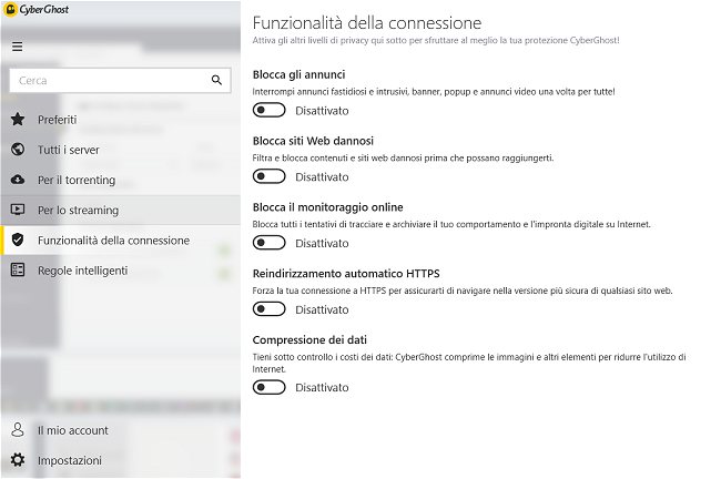CyberGhost VPN sblocca nuovi contenuti e protegge la privacy