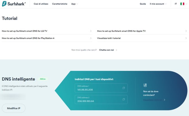 VPN, quali le caratteristiche più utili: l'esempio Surfshark