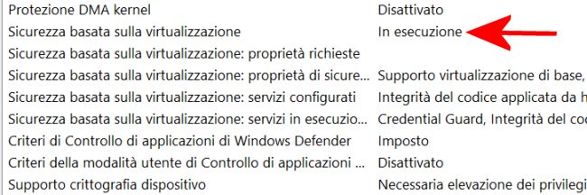 VBS, Virtualization Based Security: quando può rallentare le prestazioni in Windows