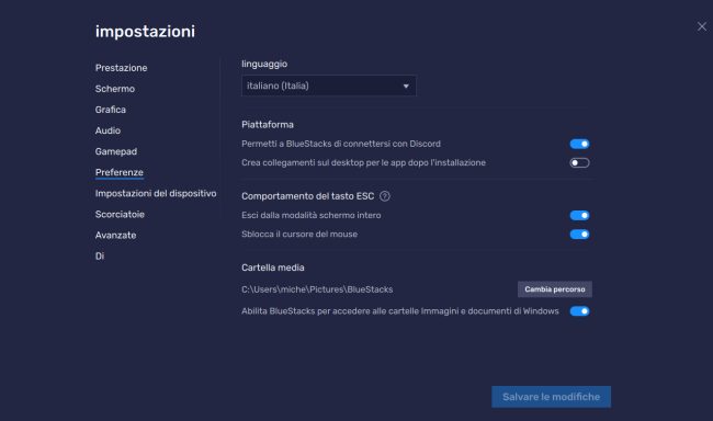 BlueStacks contro Windows Subsystem for Android: differenze