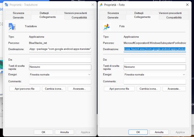BlueStacks contro Windows Subsystem for Android: differenze