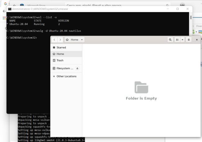 Eseguire programmi Linux su Windows, anche con interfaccia grafica