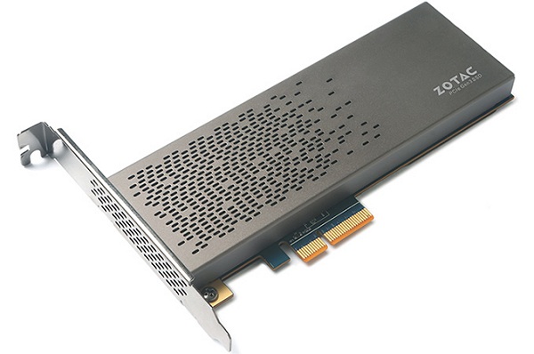 Zotac presenta il suo SSD PCIe: 2.600 MB/s in lettura
