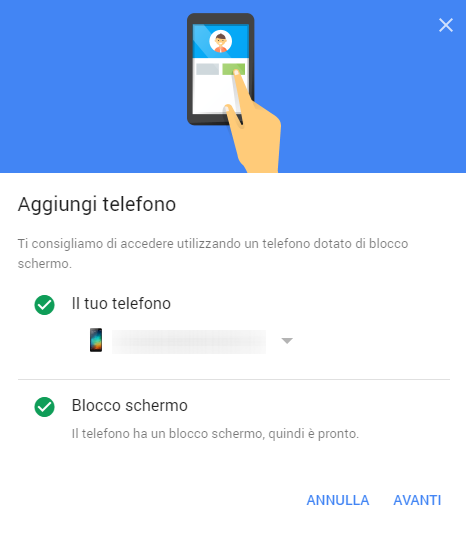 Accedere a Google in sicurezza da più dispositivi