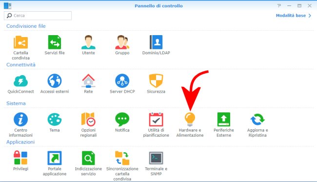 Come accendere un NAS Synology da remoto con WOL