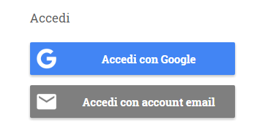 Accesso account Google da applicazioni e servizi terzi